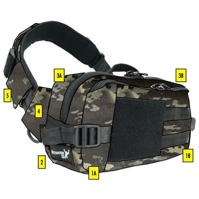 W?ldcard Metrorunner Multicam Black