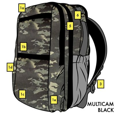 W?ldcard Rainmaker BYC Multicam Black Edition