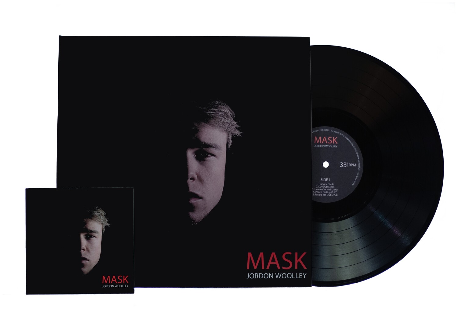 Mask 12" Vinyl + Album CD