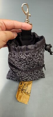 2 in 1 dog walking pouch with belt 