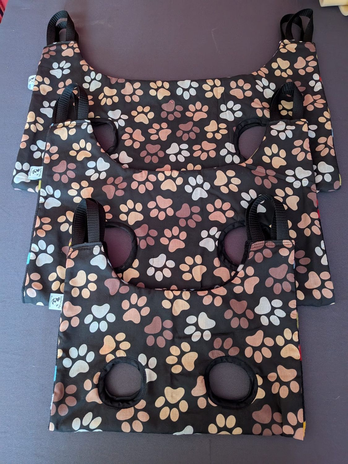 Cradles/ hammocks, cotton and fleece, dog grooming