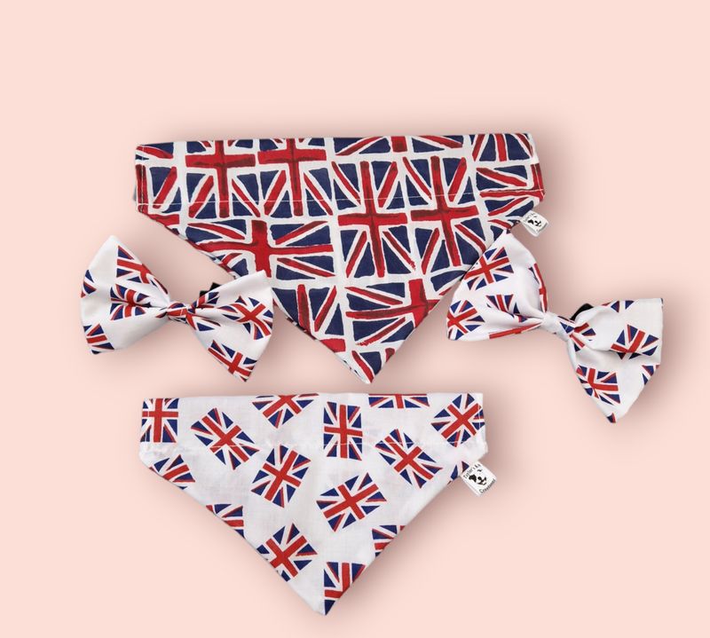 Bow tie. Union Jack