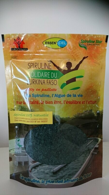 Spiruline en paillette Bilifou Bilifou 
200g : 23€ Port inclus