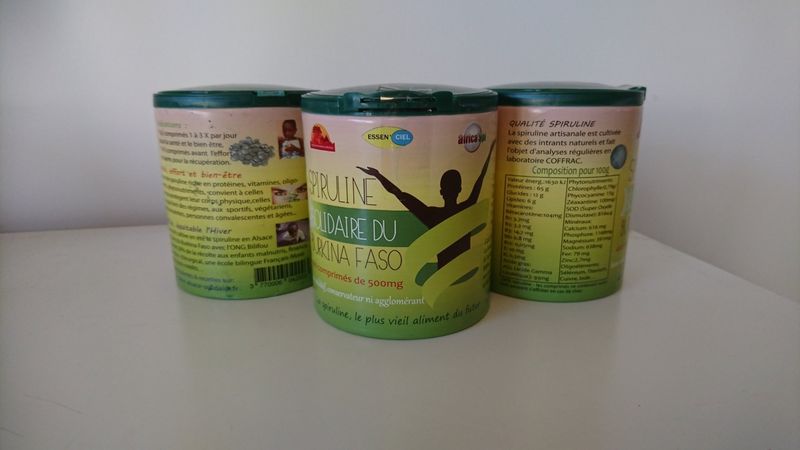 Spiruline en comprimés
