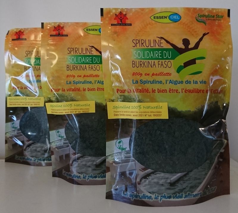 Spiruline en Paillette