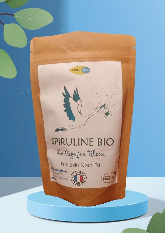Spiruline en comprimés