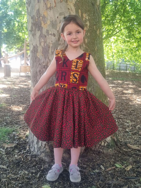Robe Robe "Baobab rouge"