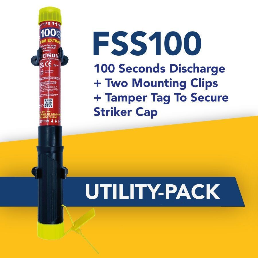 100 Seconds Fire Safety Stick Utility