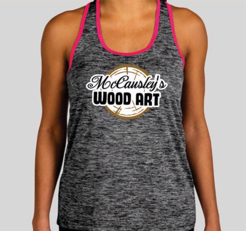 McCausley Wood Art Tank Tops