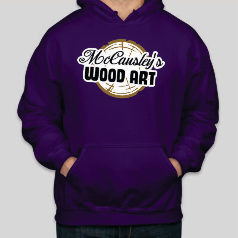 McCausley Wood Art Hoodie