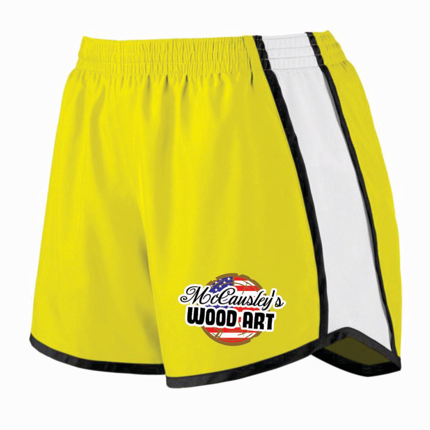 MCWA Pulse Team Shorts Flag Logo