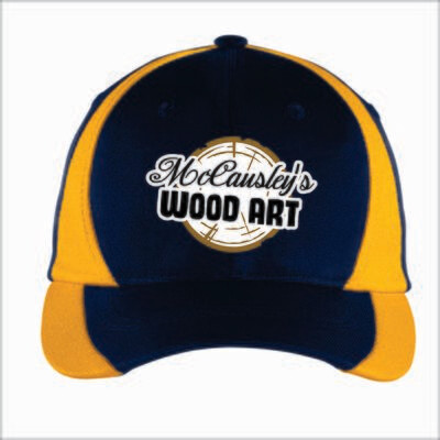 McCausley Wood Art Two Toned Hat