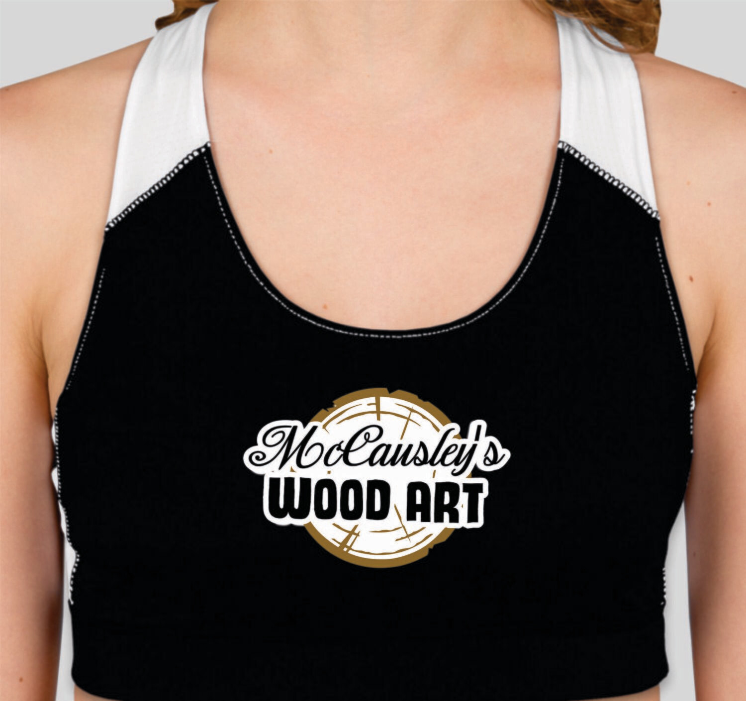 McCausley Wood Art Sports Bra