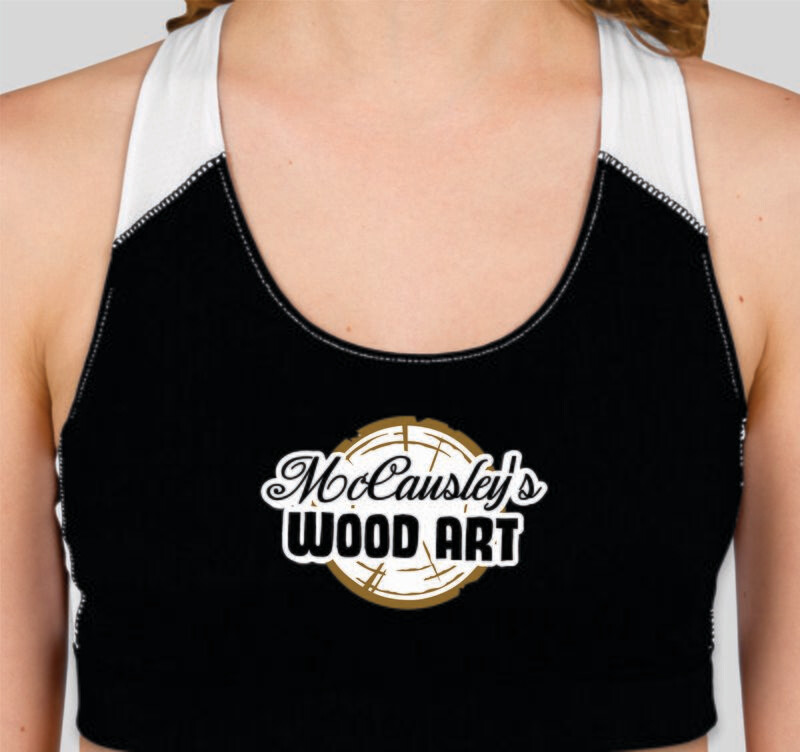 McCausley Wood Art Sports Bra