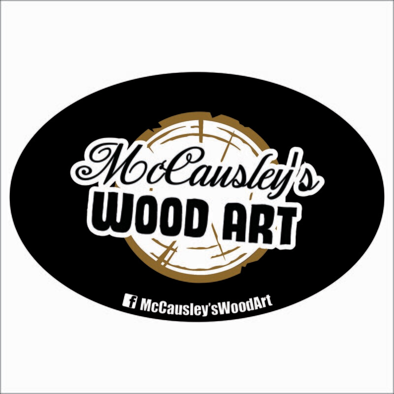 McCausley Wood Art Stickers
