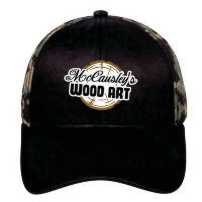 McCausley Wood Art Green Digital Camo Mesh Back Hats