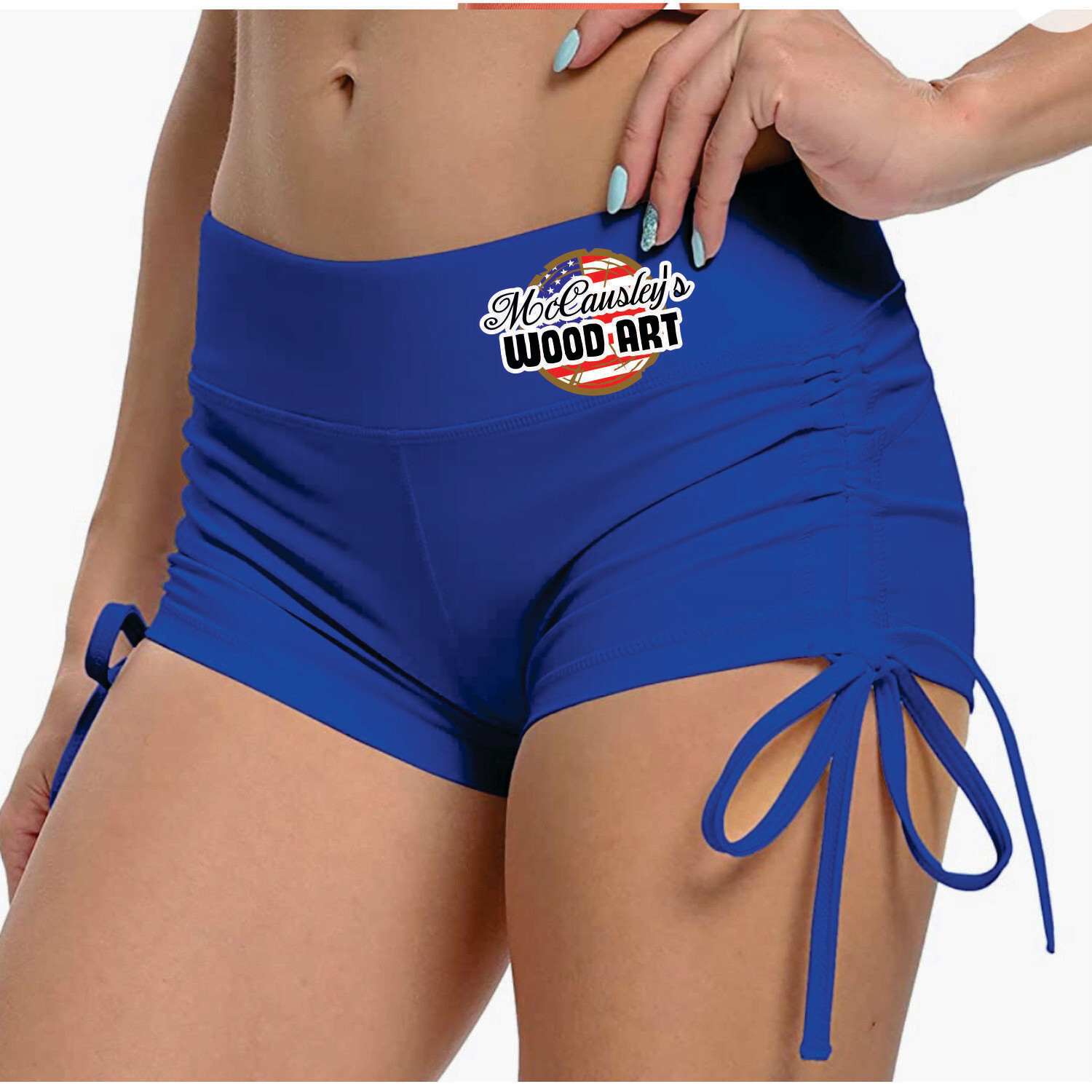 McCausley Wood Art Cinched Shorties