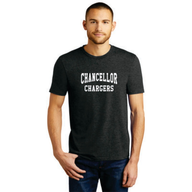 09- CHS Text Tri-Blend Short Sleeve T-Shirt *3 Color Options*