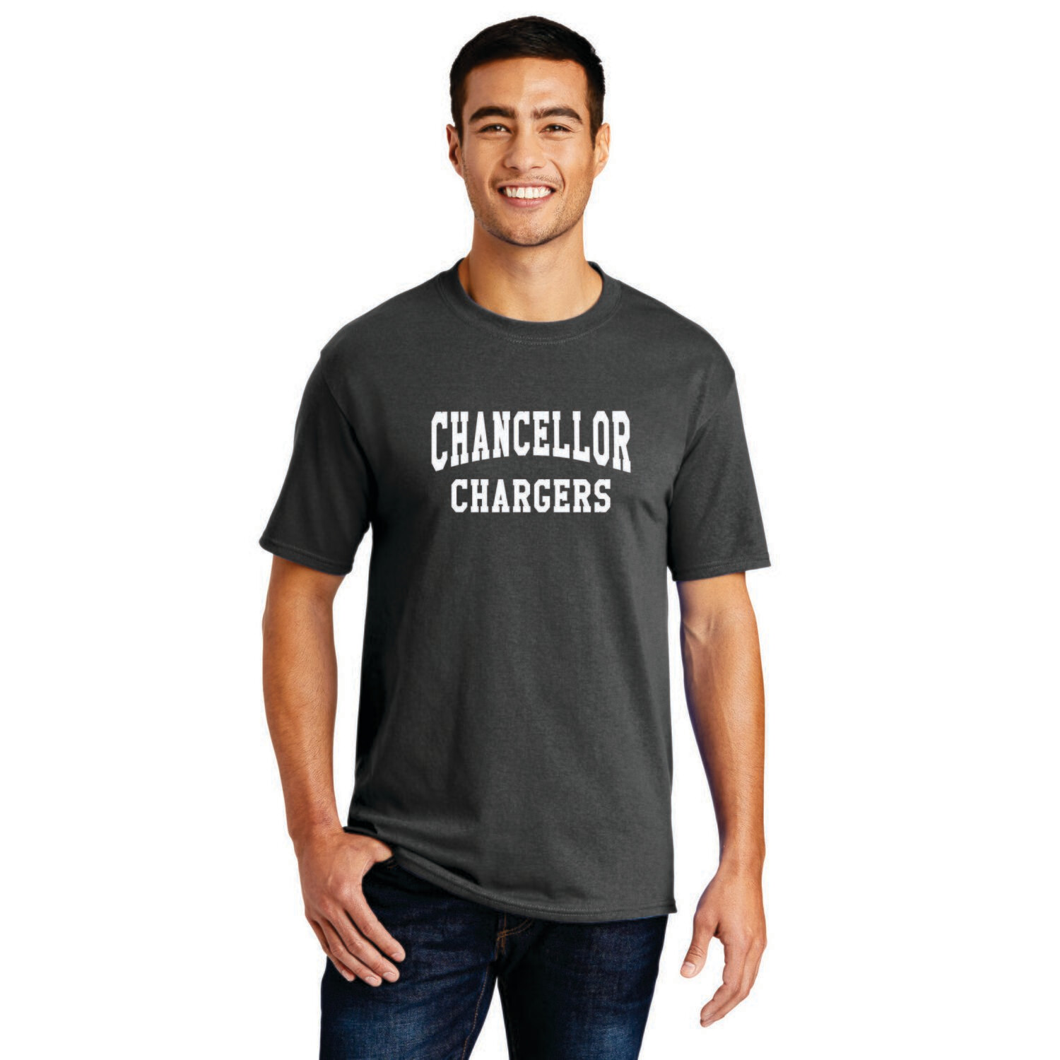 03- CHS Text Basic T-Shirt *3 Color Options*