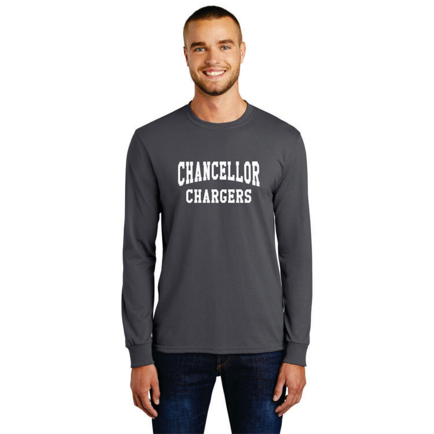 06- CHS Text Basic T-Shirt Long Sleeve *3 Color Options*