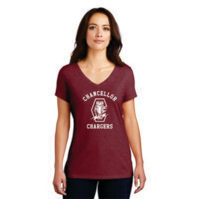 22- CHS Legacy Ladies V Neck T-Shirt *3 Color Options*