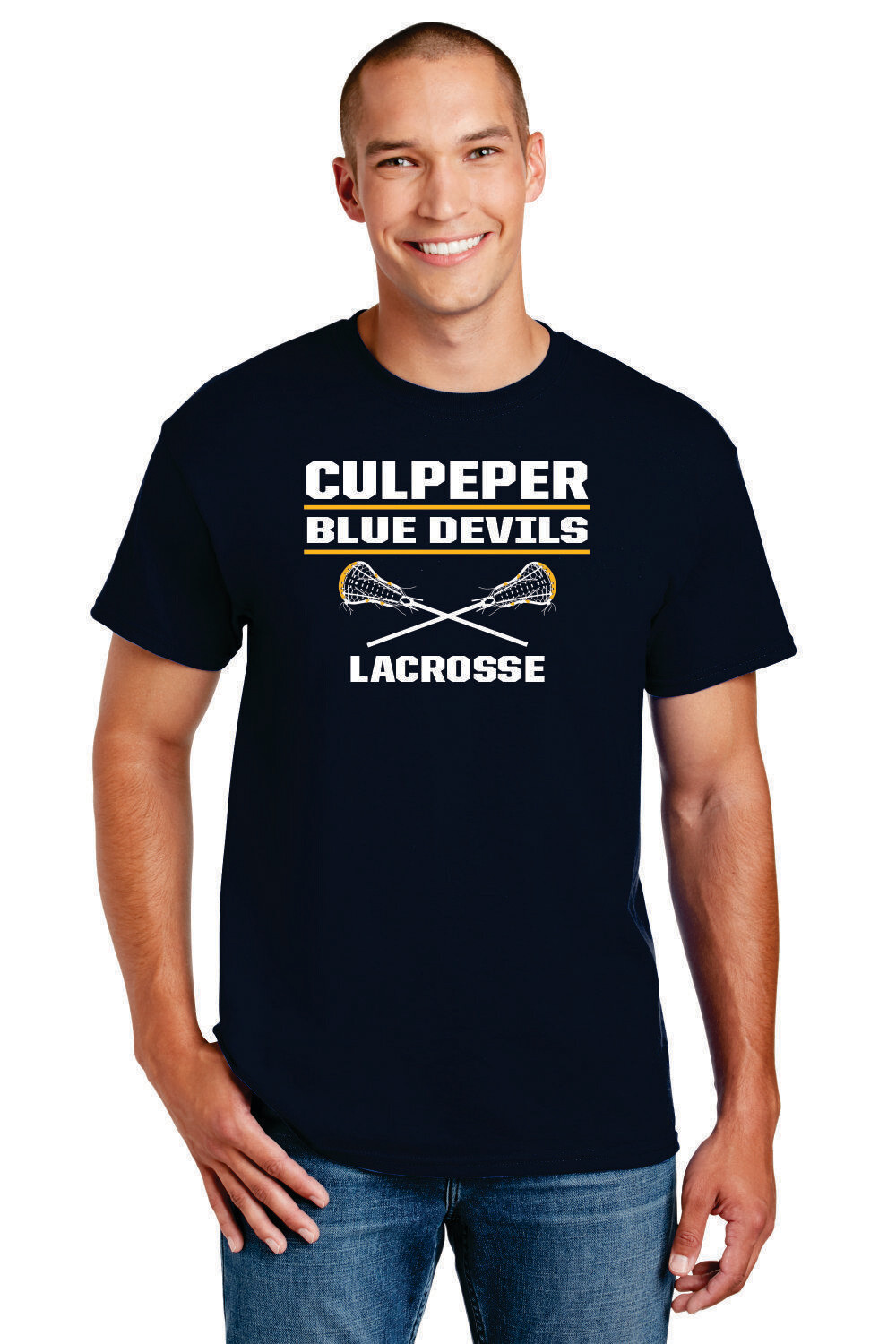 04-Culpeper Lacrosse Crossed Sticks T-Shirt 04-Culpeper Lacrosse Crossed Sticks T-Shirt