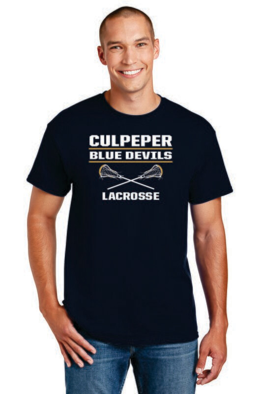 04-Culpeper Lacrosse Crossed Sticks T-Shirt
