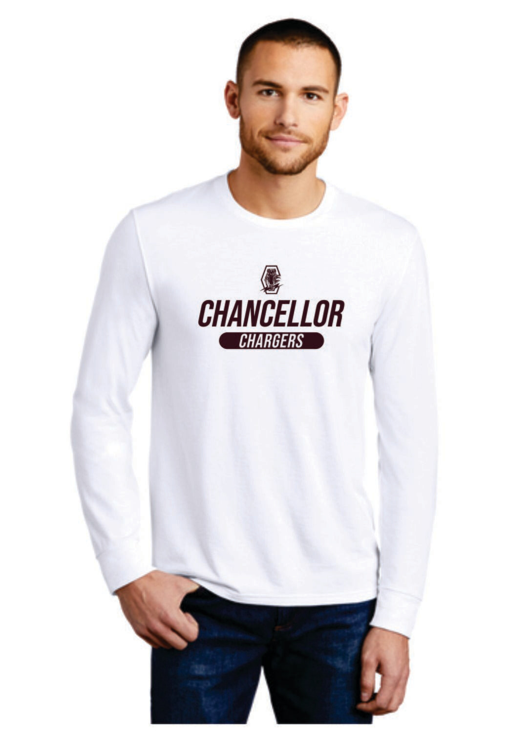 11- CHS Modern Tri-Blend Long Sleeve T-Shirt *2 Color Options*