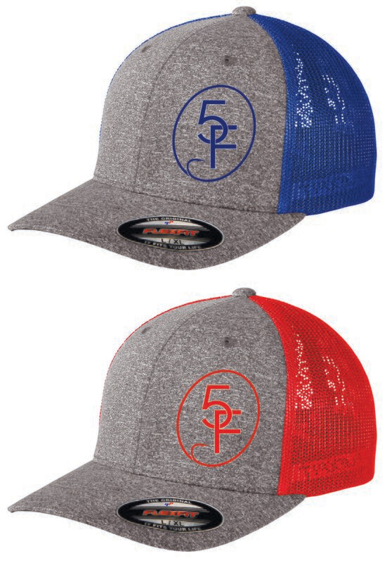 540 Fishing Grey Front/Colored Mesh