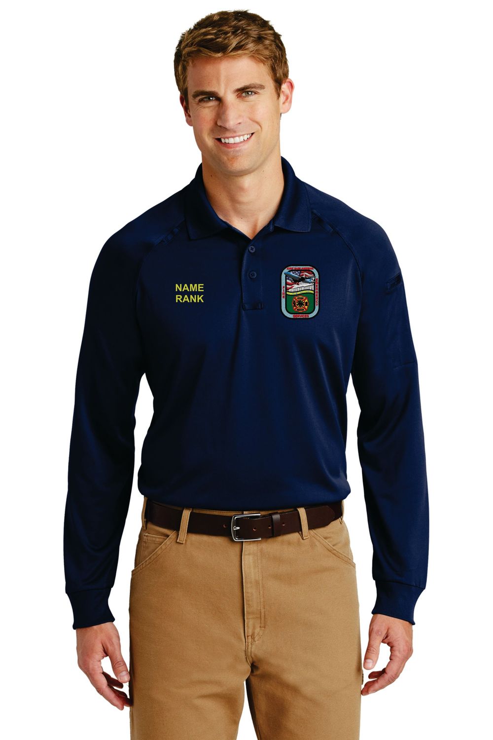 03- Joint Base Andrews Polos - Long Sleeve
