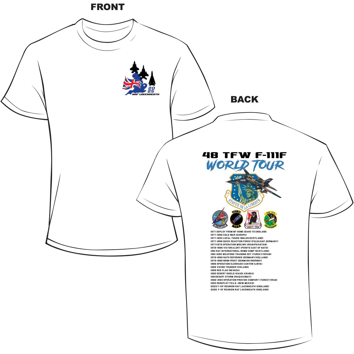 1 - World Tour T-Shirt - USA