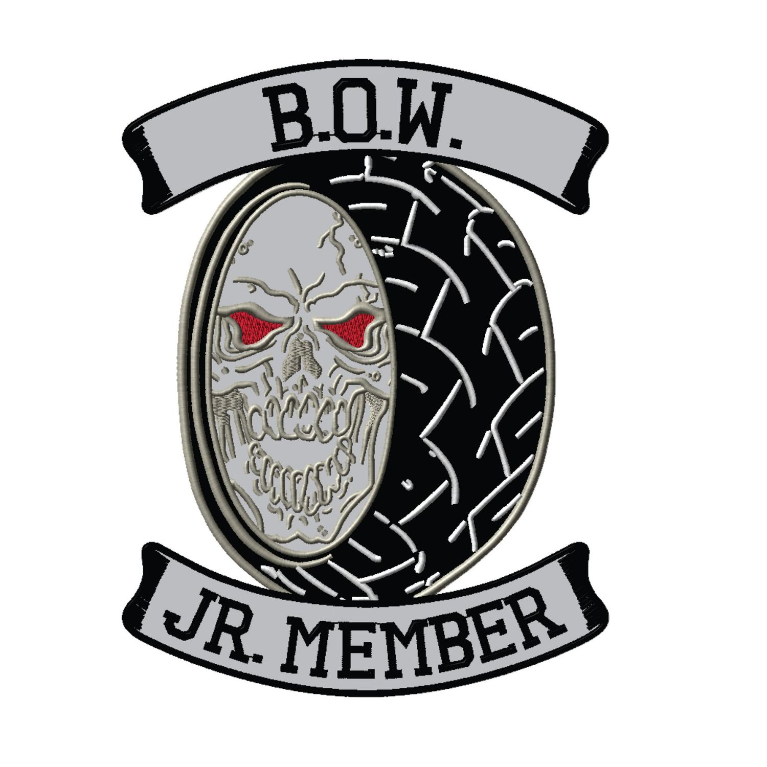06- B.O.W. JR Member Back Patch