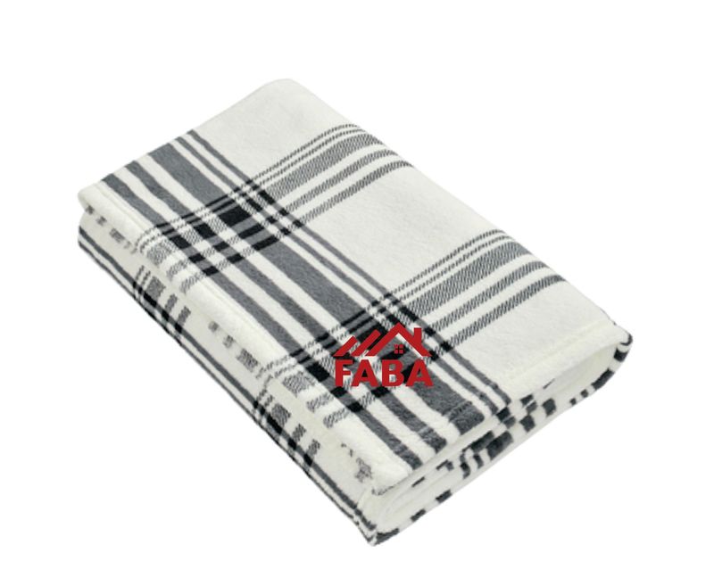 12-FABA Embroidered Blanket