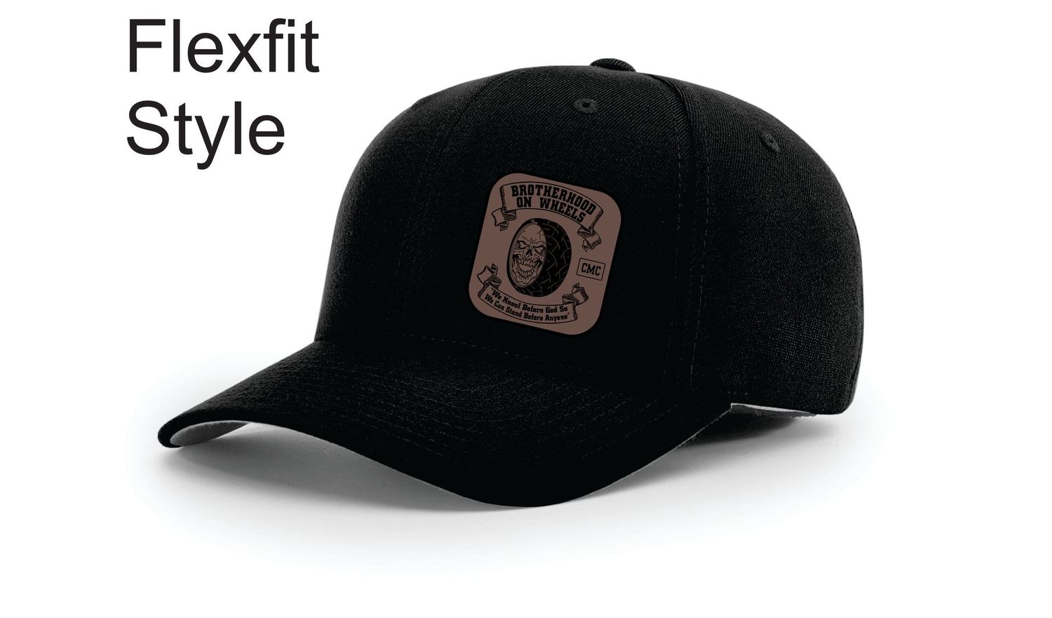 BOW Leather Patch Hats