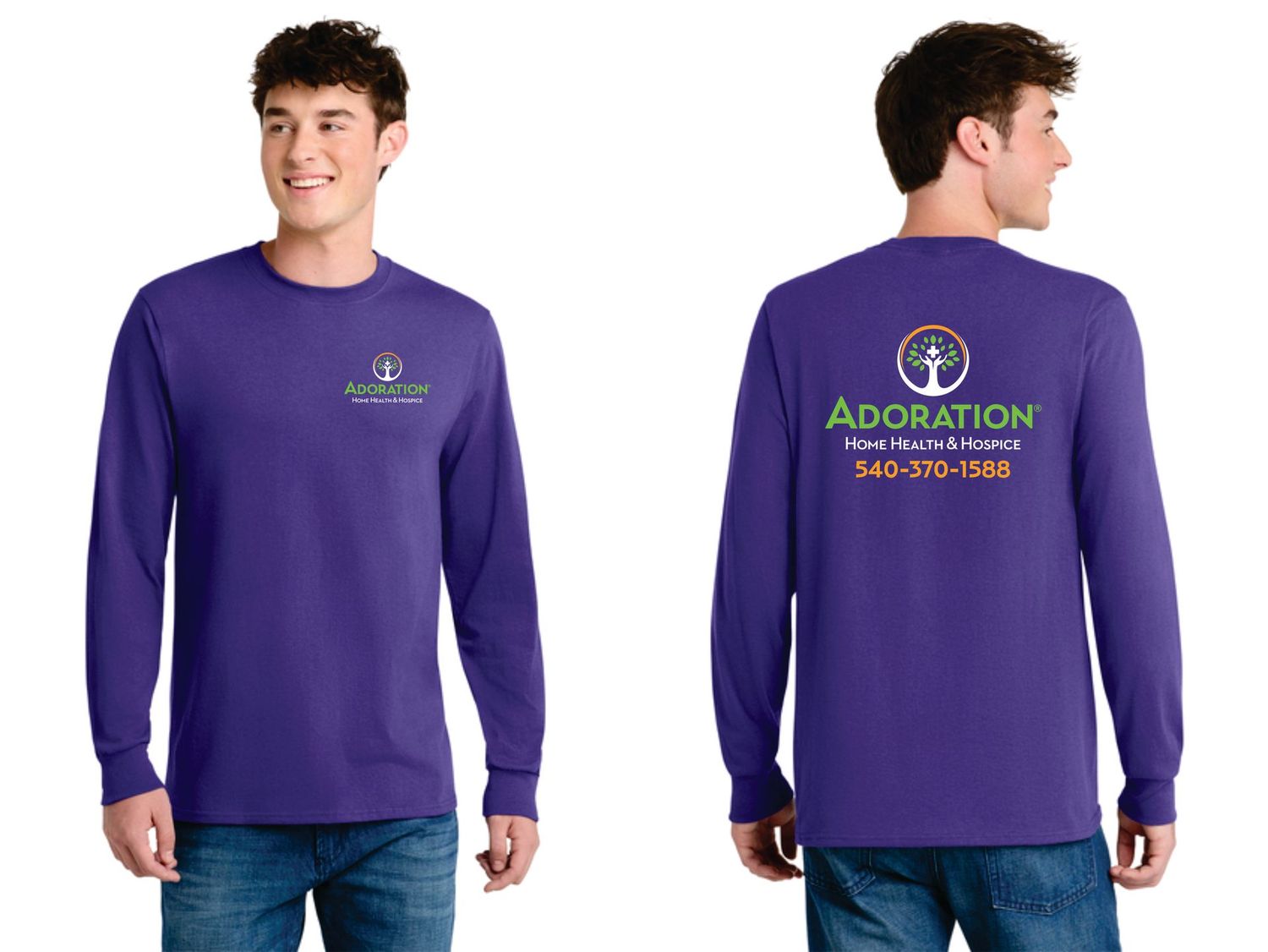 02- Adoration Long Sleeve Tee *3 Color Options* 02- Adoration Long Sleeve Tee *3 Color Options*