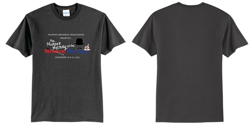 Murder Mystery Cast T-Shirt Murder Mystery Cast T-Shirt