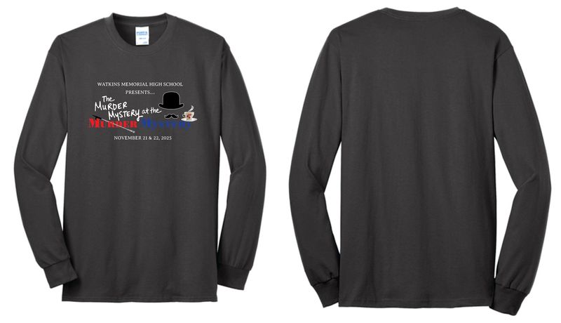 Murder Mystery Cast Long Sleeve T-Shirt Murder Mystery Cast Long Sleeve T-Shirt