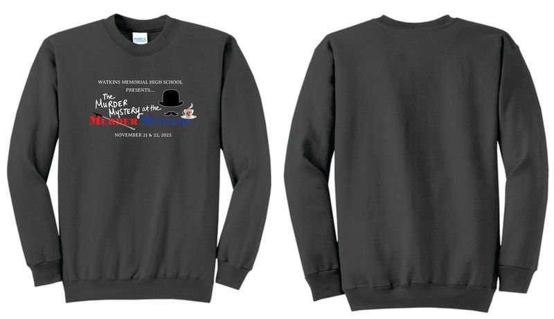 Murder Mystery Cast Sweatshirt Murder Mystery Cast Sweatshirt