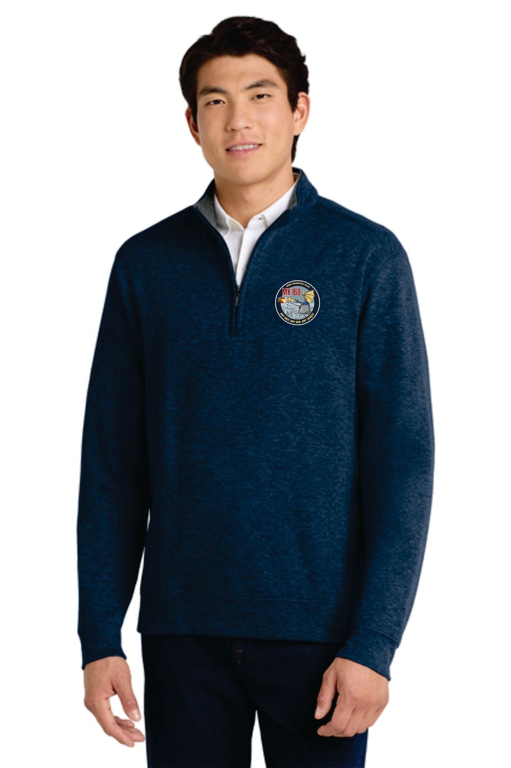 12- MK160 - Interlock 1/4 Zip