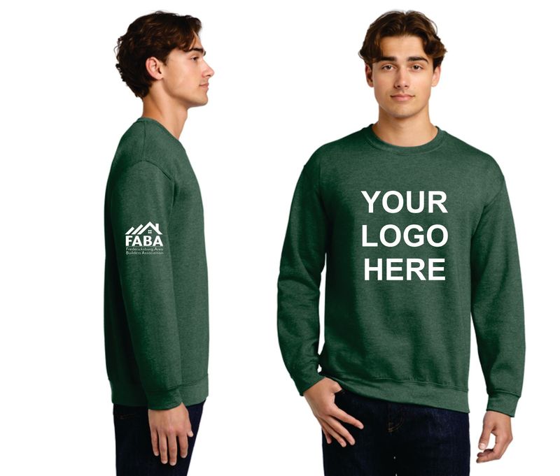 06-FABA Custom Gildan Crewneck Sweatshirt