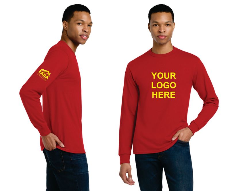 04-FABA Custom Gildan Long Sleeve T-Shirt