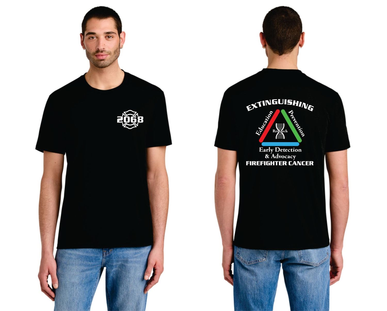 02-Fairfax County Tri-Blend District Short Sleeve T-Shirt