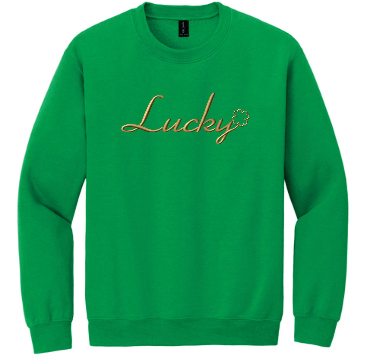 Lucky - Embroidered Crewneck Sweatshirt Lucky - Embroidered Crewneck Sweatshirt
