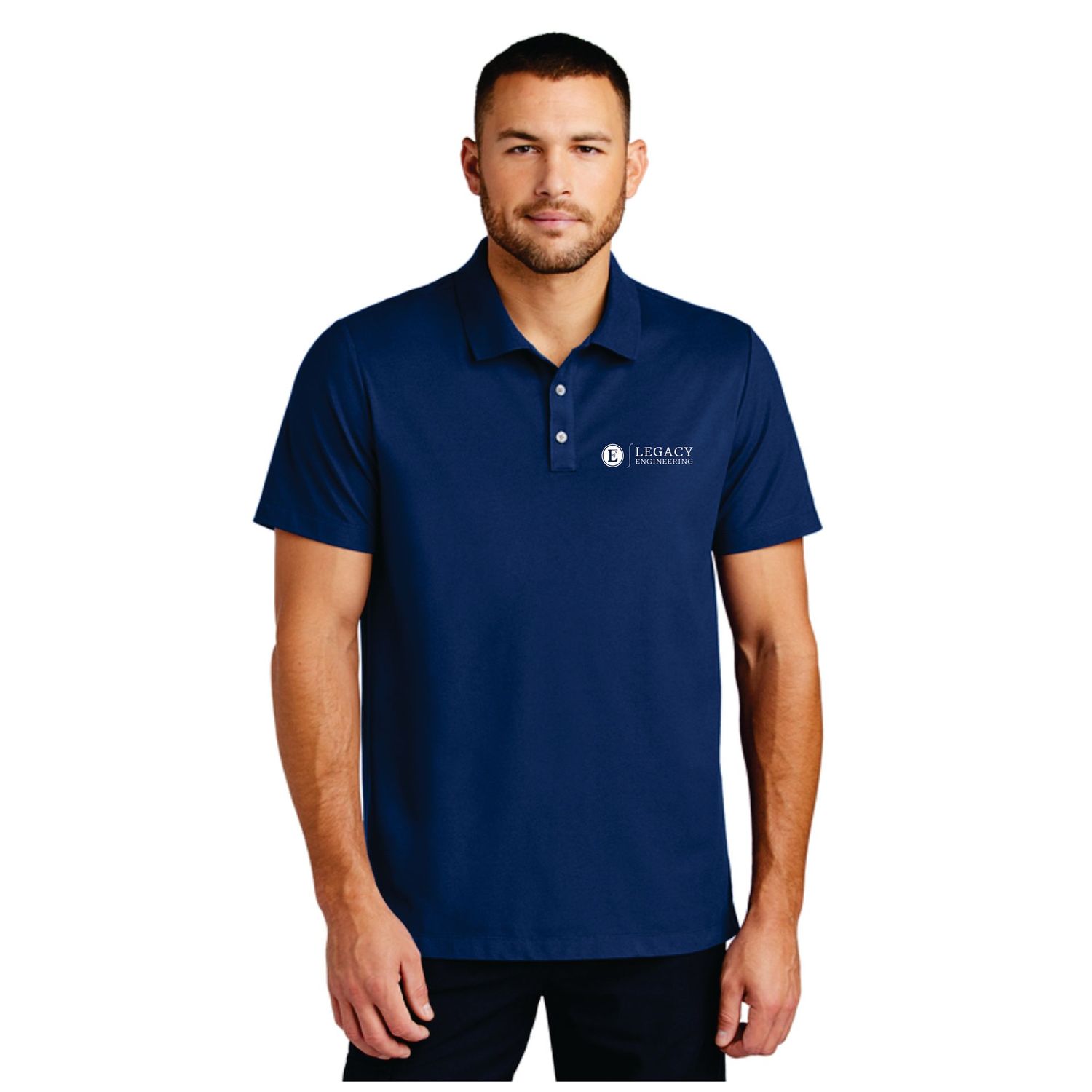 Legacy Men's Stretch Pique Polo