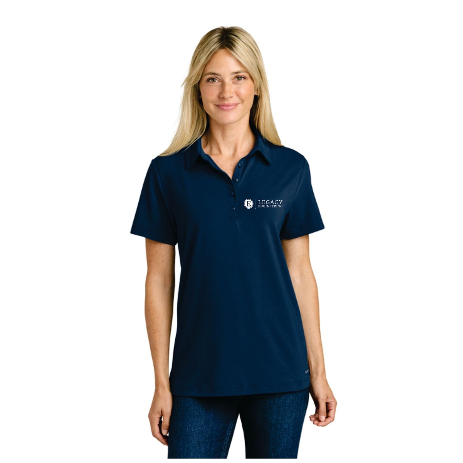 Legacy Ladies North Face Canyon Crest Polo Legacy Ladies North Face Canyon Crest Polo