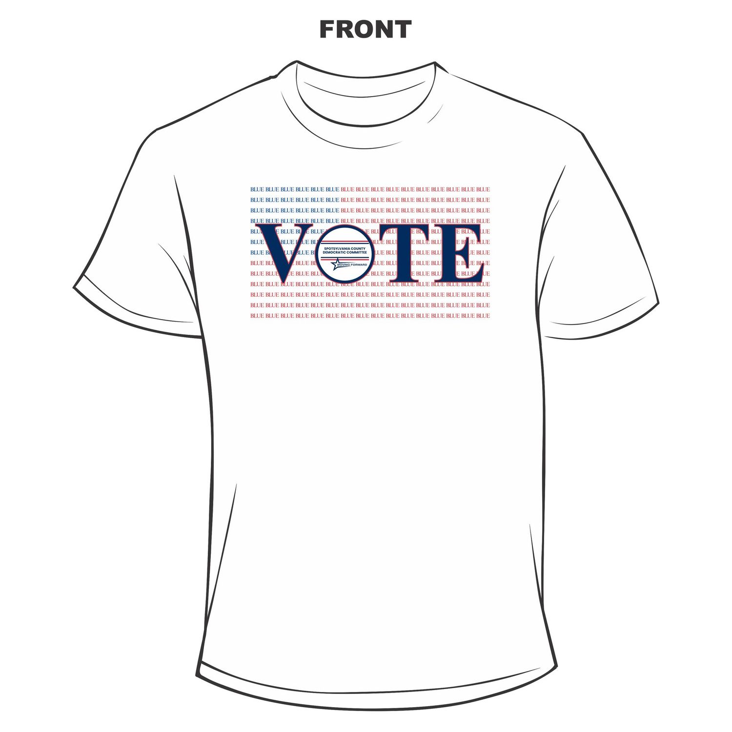 3- Spotsy VA VOTE T-Shirt 3- Spotsy VA VOTE T-Shirt