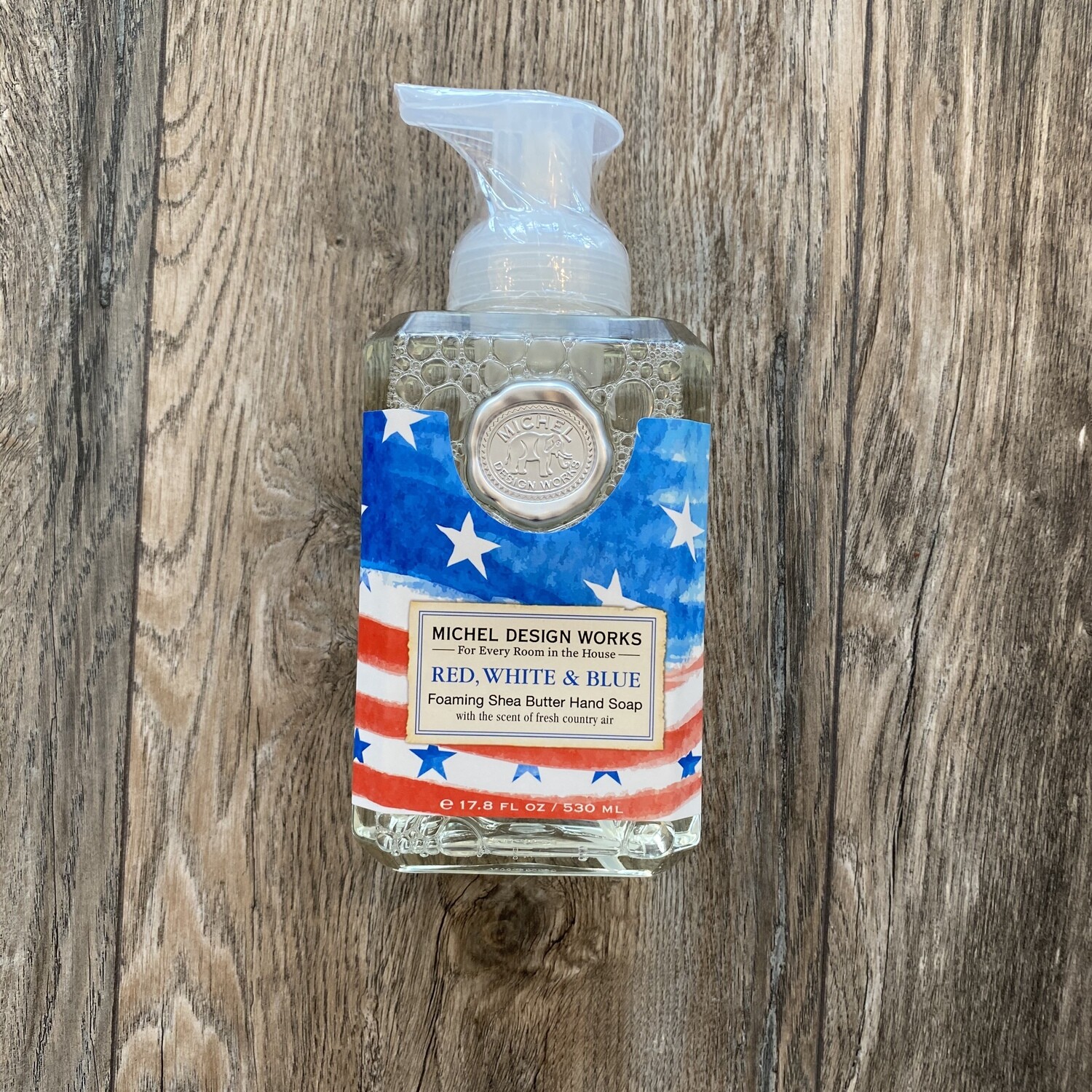 Red White Blue Foaming Soap