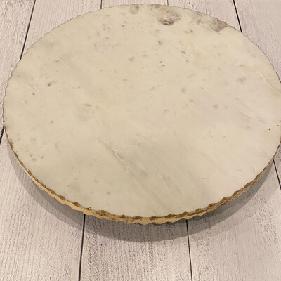 Marble Lazy Susan Large