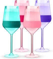 Stemmed Wine Freeze Glass