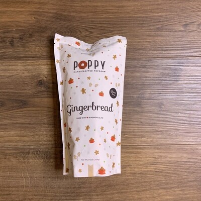 Gingerbread Poppy Popcorn